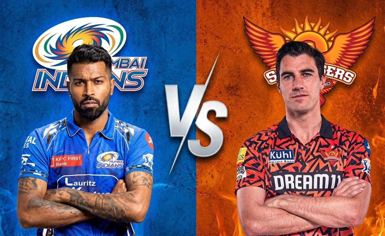 Mumbai Indians vs Sunrisers Hyderabad Standings: IPL 2026 Tournament